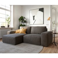 DELIFE Lanzo Ecksofa Khakibraun – Bild 2