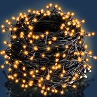 monzana Lichterkette Weihnachten Warmweiß 40m – Bild 2