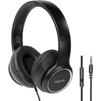 LogiLink Stereo Headset High Quality, mit Mikrofon, schwarz – Bild 2