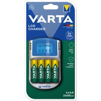 VARTA Ladegerät LCD Charger, USB, mit 12 V Adapter