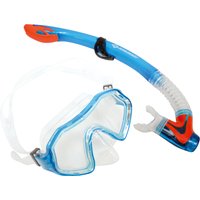 SCHILDKRÖT Junior Schnorchel-Set, Barbados, 2-teilig, blau