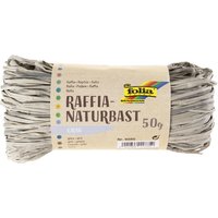folia Raffia-Naturbast, 50 g, grau