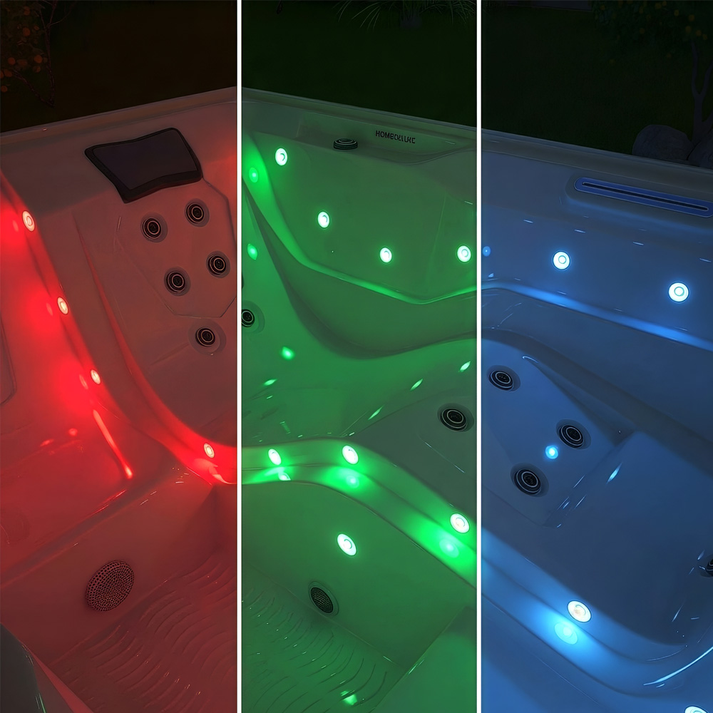 Outdoor Whirlpool STREAM PURE 211 x 156 cm für 3 Personen – Bild 6