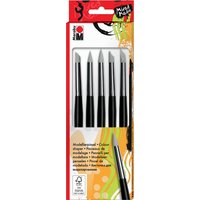 Marabu Modellierpinsel-Set, Silikonspitzen – Bild 2