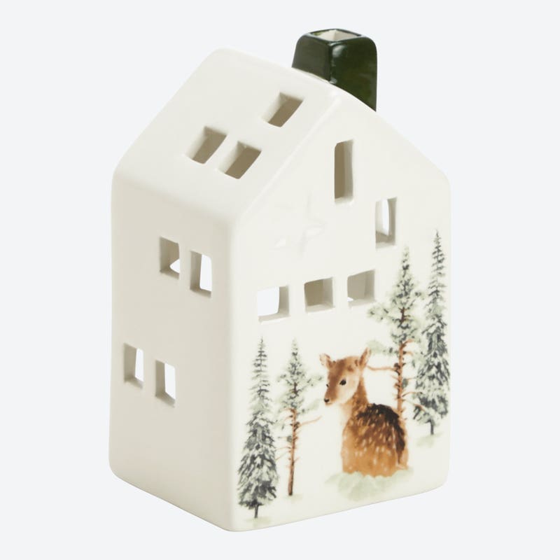 Windlicht-Haus, ca. 10,5x6,5x6 cm – Bild 3