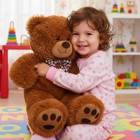 monzana Plüschtier Teddybär L Braun 50cm