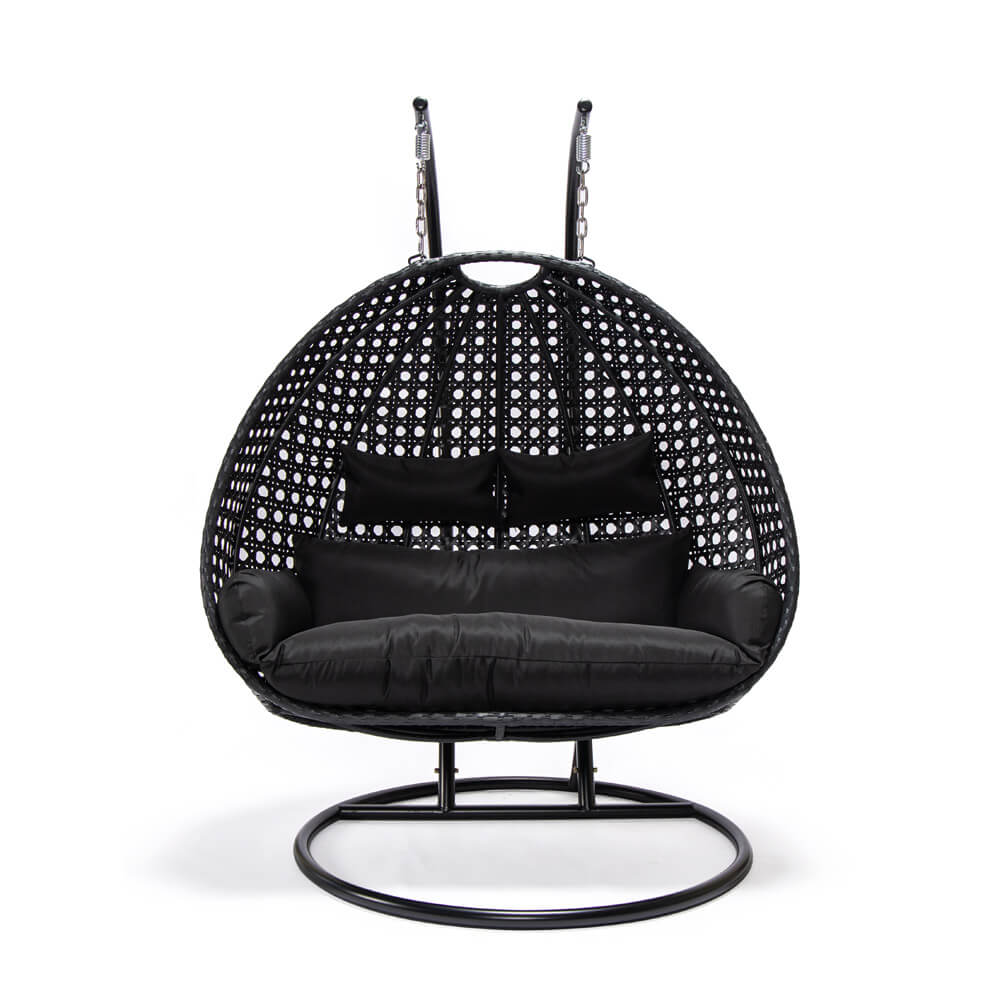 Home Deluxe 4058166247391 Hängesessel Schwarz – Bild 5