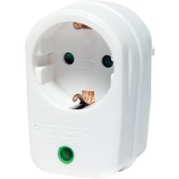 LogiLink Überspannungsschutz-Adapter, weiß