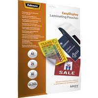 Fellowes Laminierfolientasche, selbstklebend, A3, 160 mic – Bild 2