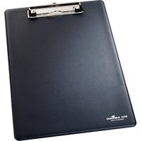 DURABLE Klemmbrett, DIN A4, schwarz, mit Tasche