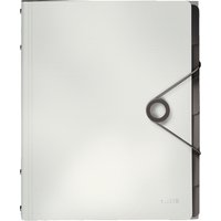 LEITZ Ordnungsmappe Solid, DIN A4, PP, 12 Fächer, schwarz