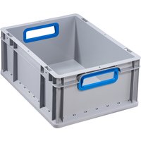 allit Transportbehälter ProfiPlus EuroBox 417, grau/blau – Bild 2