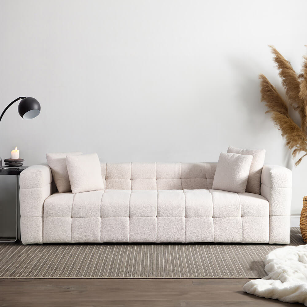 Home Deluxe 4058166285102 Stoffmuster Sofa – Bild 3