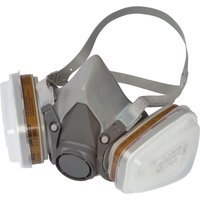 3M Atemschutz Halbmaske mit Wechselfilter 6002C – Bild 2