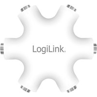 LogiLink Audio Splitter LogiStar, weiß