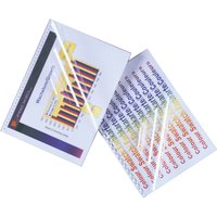 GBC Einbanddeckel HiClear, DIN A4, PVC, 0,25 mm, glasklar