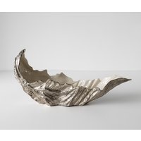 DELIFE Maris Schale Aluminium Platin