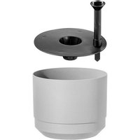orthex Blumentopf PAULINA, Durchmesser: 140 mm, schwarz – Bild 2