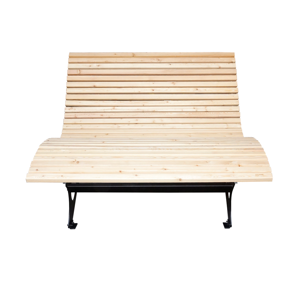 Home Deluxe 4058166184429 Wellenholzliege – Bild 4