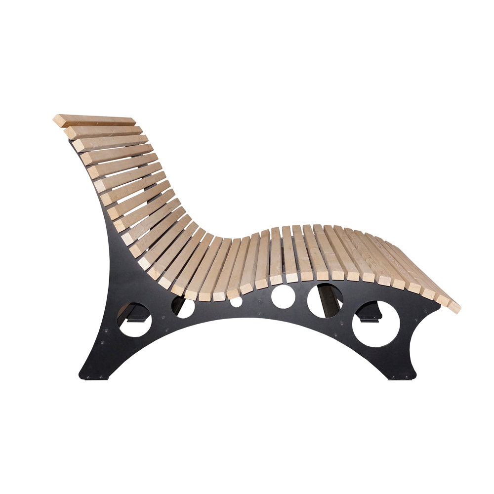 Home Deluxe 4058166184429 Wellenholzliege – Bild 6