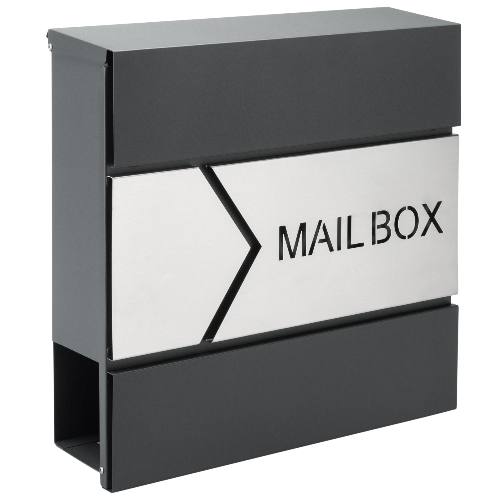 monzana 108101 Briefkasten Anthrazit – Bild 3