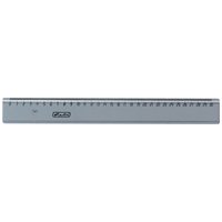herlitz Flachlineal, 160 mm lang, transparent
