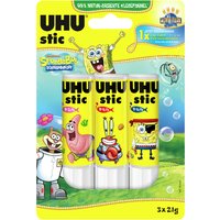 UHU Klebestift stic Spongebob, 3 x 21 g, Blister – Bild 2