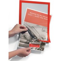 DURABLE Magnetrahmen DURAFRAME, DIN A4, rot