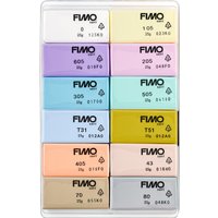 FIMO SOFT Modelliermasse-Set, Pastel, 12er Set