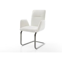 Freischwinger Vinja-Flex Bouclé Soft Beige Freischwinger flach Graphit