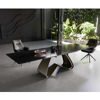 DELIFE Edge Esstisch ausziehbar schwarz – Bild 2