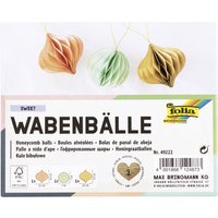 folia Wabenbälle SWEET, 3er Set Kugeln – Bild 2
