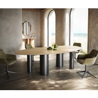 DELIFE Edge Esstisch Oval Keramik – Bild 2