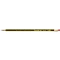 STAEDTLER Bleistift Noris mit Radierer, sechseckig