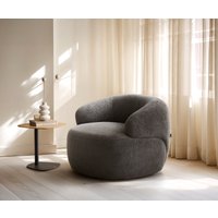 DELIFE Nova Loungesessel Bouclé