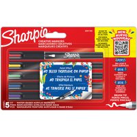 Sharpie Kreativmarker ACRYLIC, Pinselspitze, 5er Blister