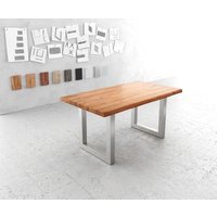 DELIFE Edge Esstisch 160x90cm Akazie