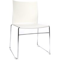 Topstar Besucherstuhl, W-Chair, weiß – Bild 2