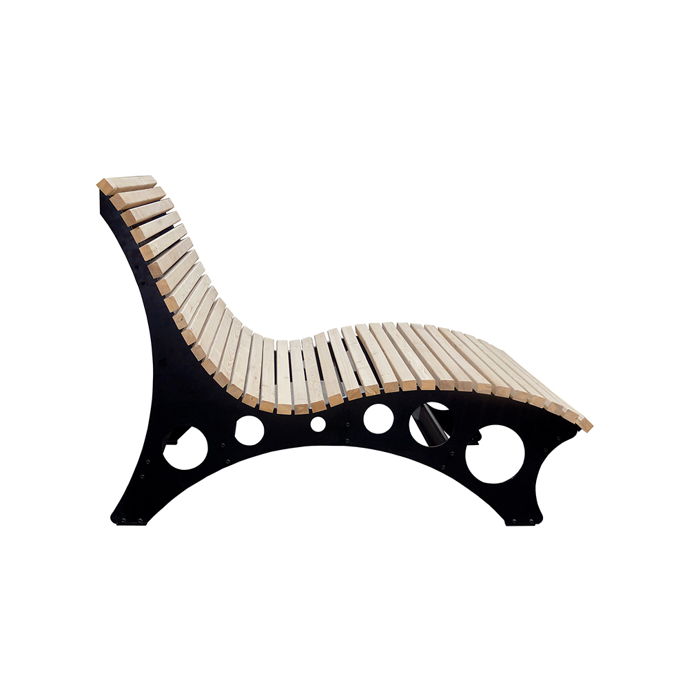 Home Deluxe 4058166421791 Wellenholzliege – Bild 6