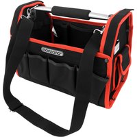 monzana Werkzeugtasche Schwarz/Rot 33cm – Bild 2