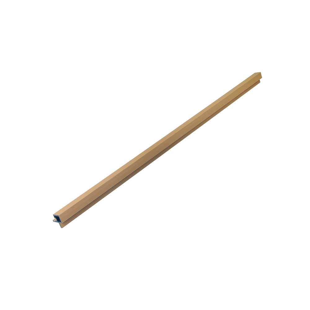 WPC Eckprofil für Fassadenverkleidung SANO Teak - 4er Set – Bild 5