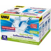 UHU Nachfülltab NEUTRAL für Feuchtigkeits-Magnet, 2 x 450 g