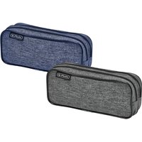 herlitz Doppel-Schlamper-Etui, Knitted Fabric, sortiert