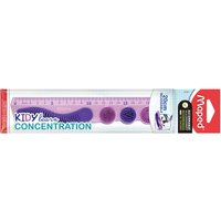 Maped Flachlineal KIDY learn CONCENTRATION, 200 mm, violett