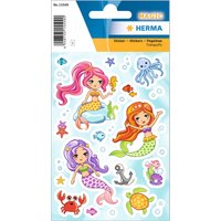 HERMA Sticker MAGIC, Little Mermaid, Transpuffy