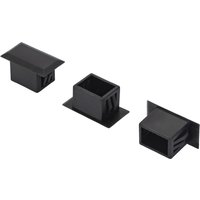 DIGITUS LWL Blindstopfen für LC Duplex, schwarz