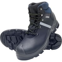 uvex 2 construction Schnürstiefel S3, schwarz/blau, Gr. 51