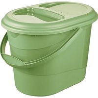 keeeper Bio-Abfalleimer, elsa eco, 13 Liter, grass green – Bild 2