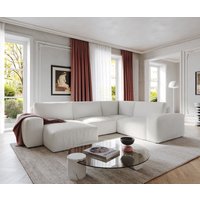 DELIFE Lanzo Wohnlandschaft Ecksofa