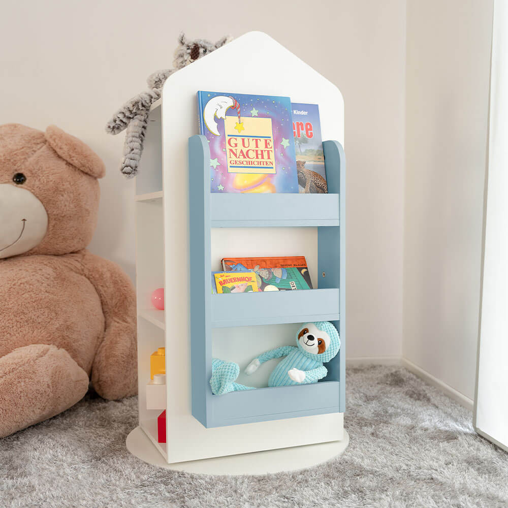 Home Deluxe 4058166269690 Kinderregal Blau – Bild 3